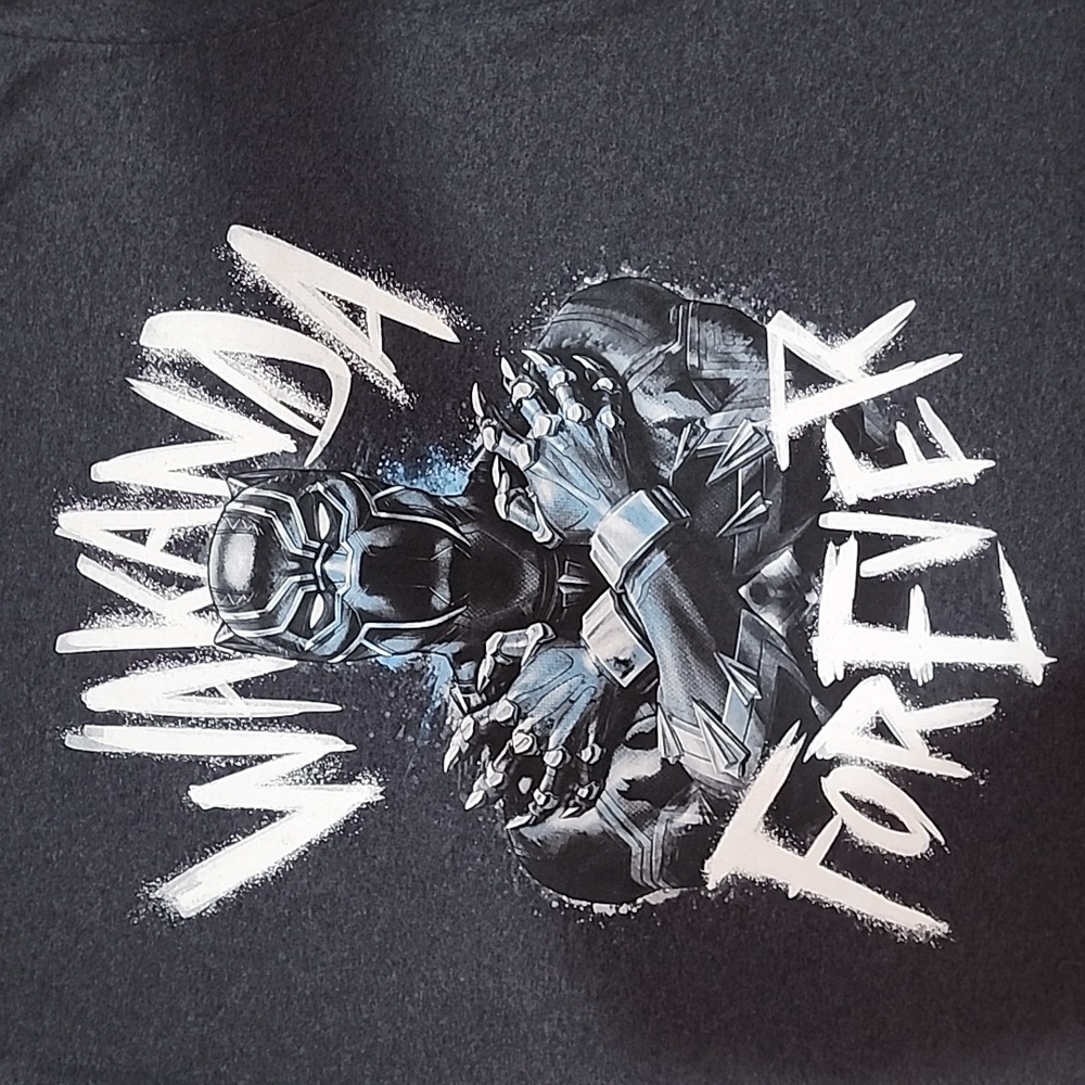 Marvel Wakanda Forever T-shirt, Men's Size 3XL, Gently Pre-owned